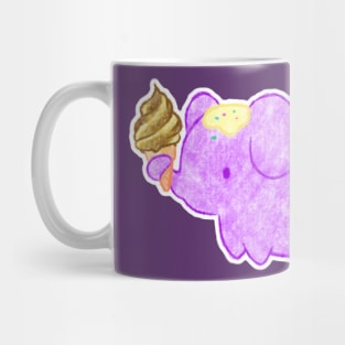 Ice Cream Elephant Mug